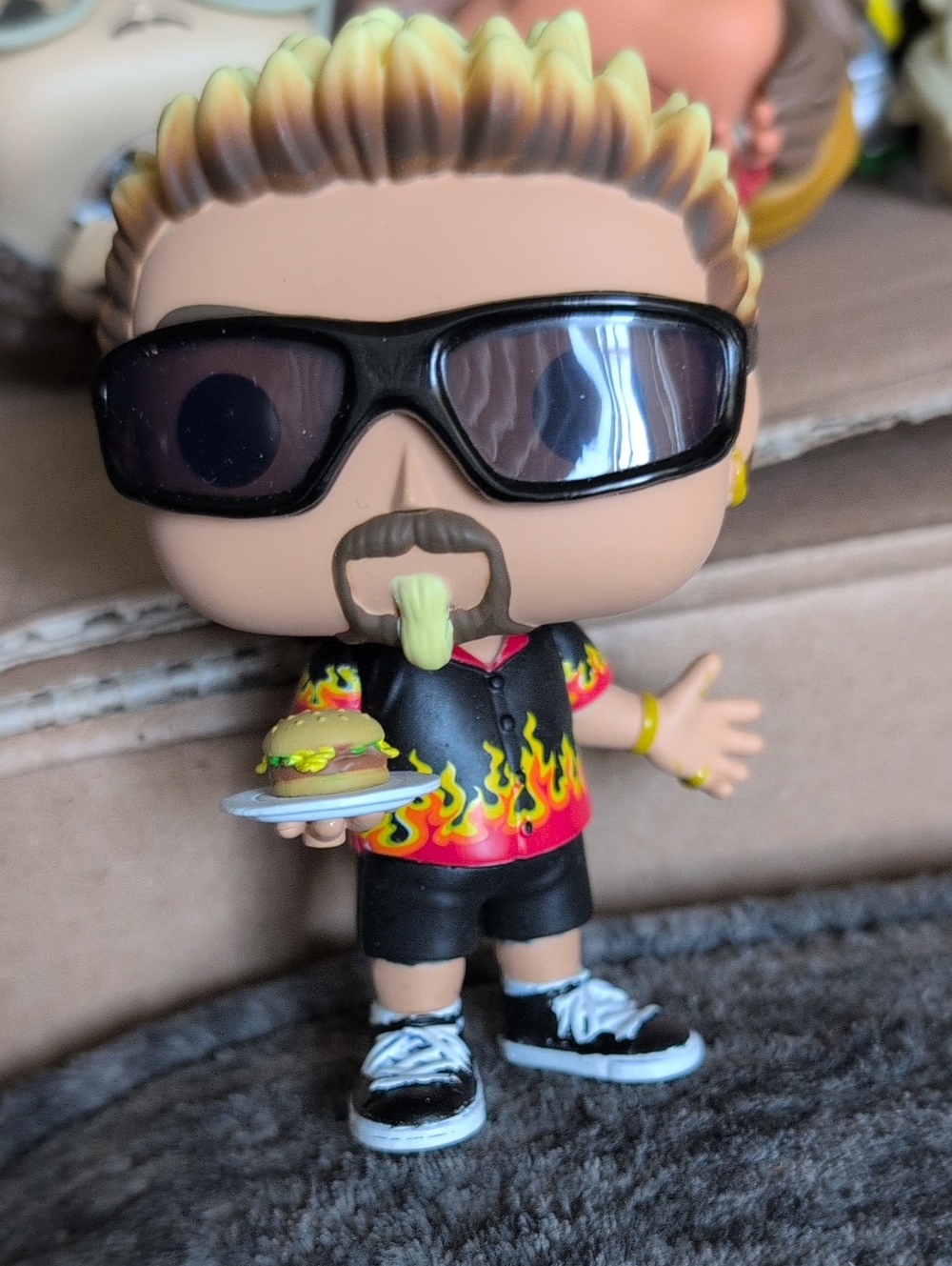 Funko Pop! Figure Guy Fieri Black Red Yellow Sunglasses
